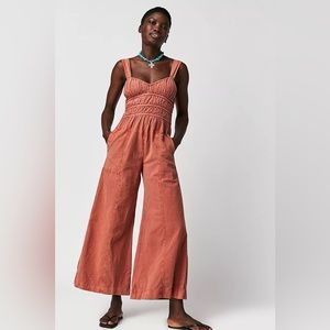 Free People After All Ruched One-Piece Romper